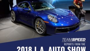 2020 Porsche 911 Trio Poses for the Paparazzi in Los Angeles