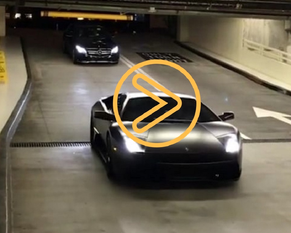 Lamborghini Limbos its Way to Free Parking (Video)