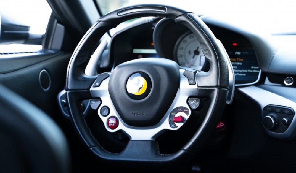Jason Statham 2014 Ferrari F12