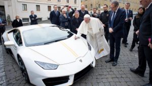 Pope Francis Lamborghini Huracan