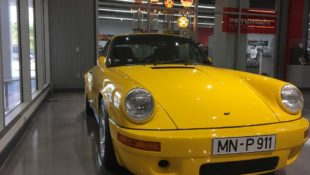 1989 Ruf Porsche CTR Yellowbird Lands at Petersen Auto Museum