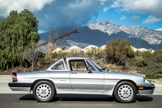 1987 Alfa Romeo Spider Quadrifoglio going for $25,000