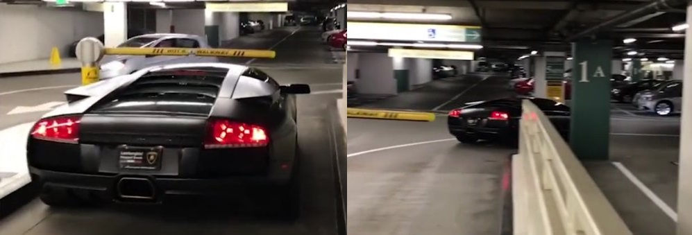 Lamborghini Gets Free Parking