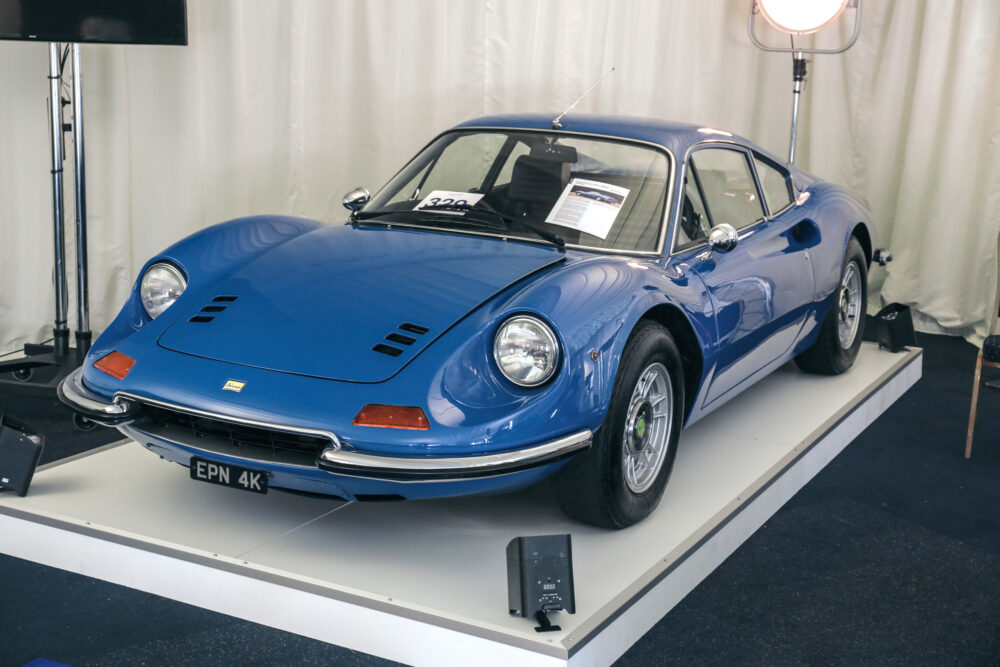 1972 Ferrari Dino & 1958 Porsche Speedster Sell Big at ‘Race Retro’