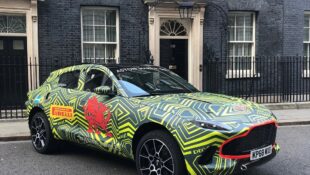 Aston Martin DBX Makes Surprise Visit, Gets Props from U.K. Prime Minister