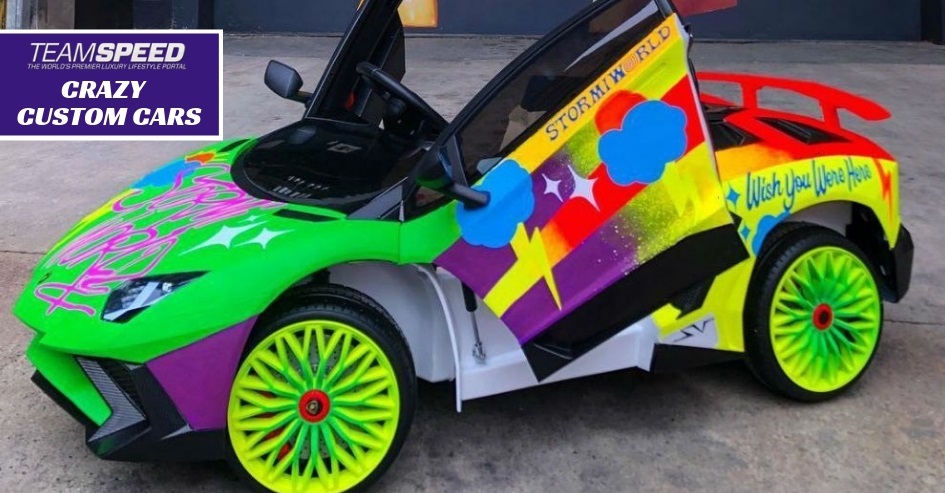 Nothing Says ‘Hollywood’ More than a Hand-painted Toy Lambo