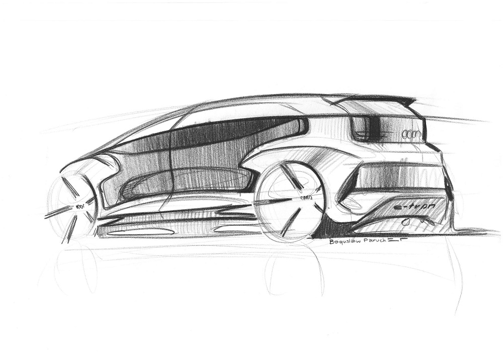 Quick Take Audi A3 EV Etron Concept Sketch  YouTube