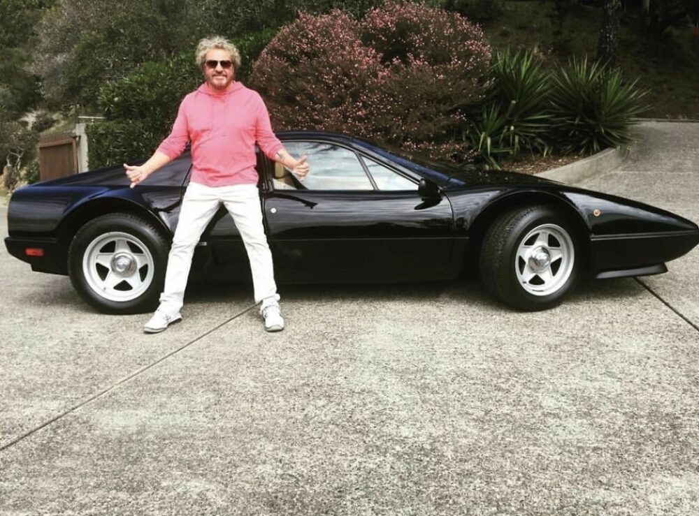 Sammy Hagar and Ferrari 308 GTB