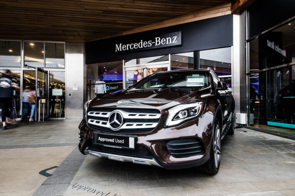 Mercedes-Benz Pop Up Shop Norwich