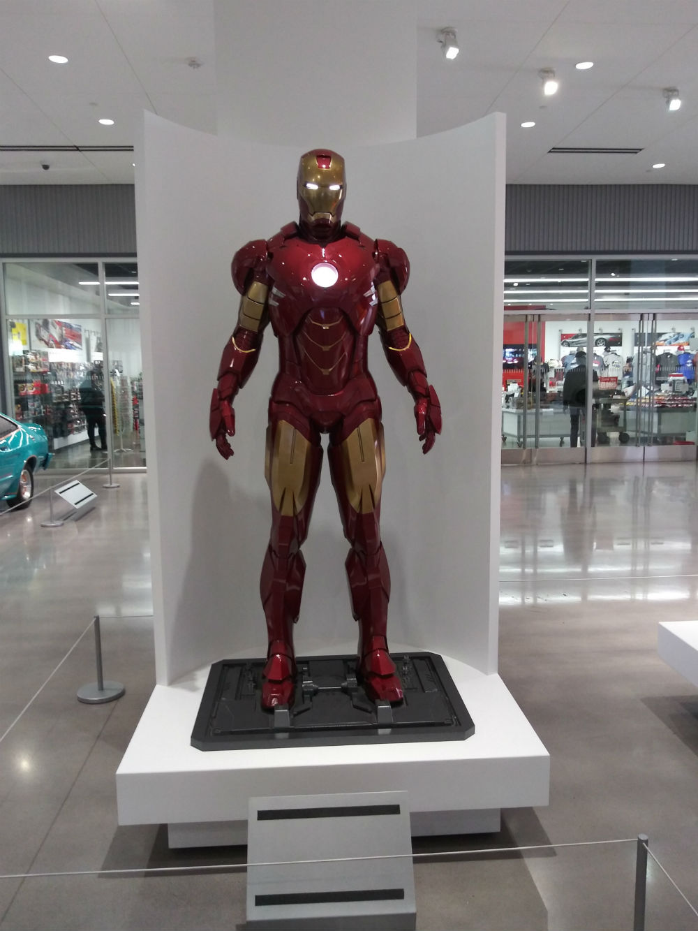 Iron Man Suit at the Petersen