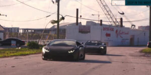 Lamborghini Aventador and McLaren 570S in Miami