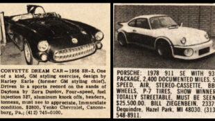 Time to be Fascinated by Old Autoweek Classified Advertisements