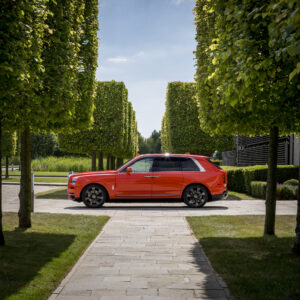 Rolls-Royce presents bespoke Cullinan in Fux Orange