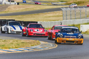 Porsches at Sonoma Speed Festival 2019