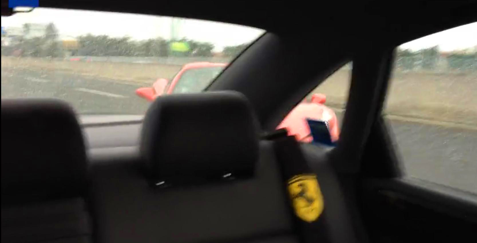Ferrari 458 crash