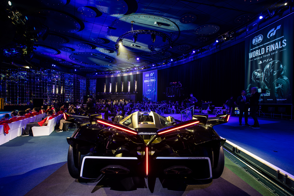 Lamborghini Unveils V12 Vision Gran Turismo Concept Car in Monte Carlo 2019