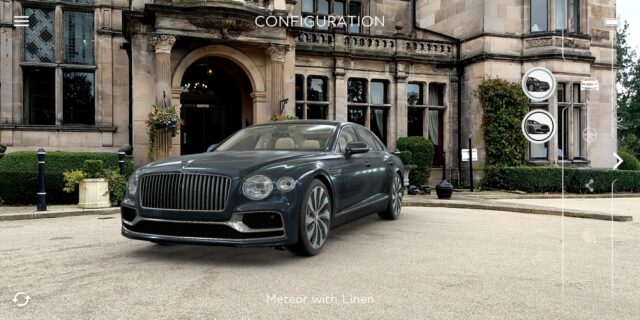 Bentley Launches Flying Spur Augmented Reality App