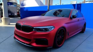SEMA 2019: Slammed BMW M550i Shakes Up Vegas