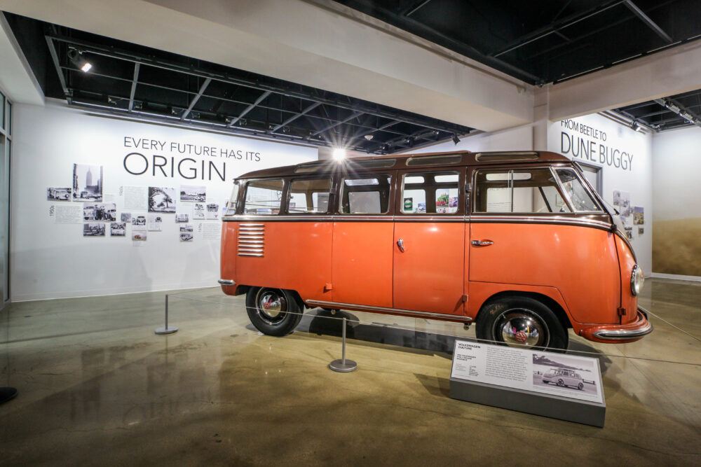 Petersen Museum VW Exhibit + van