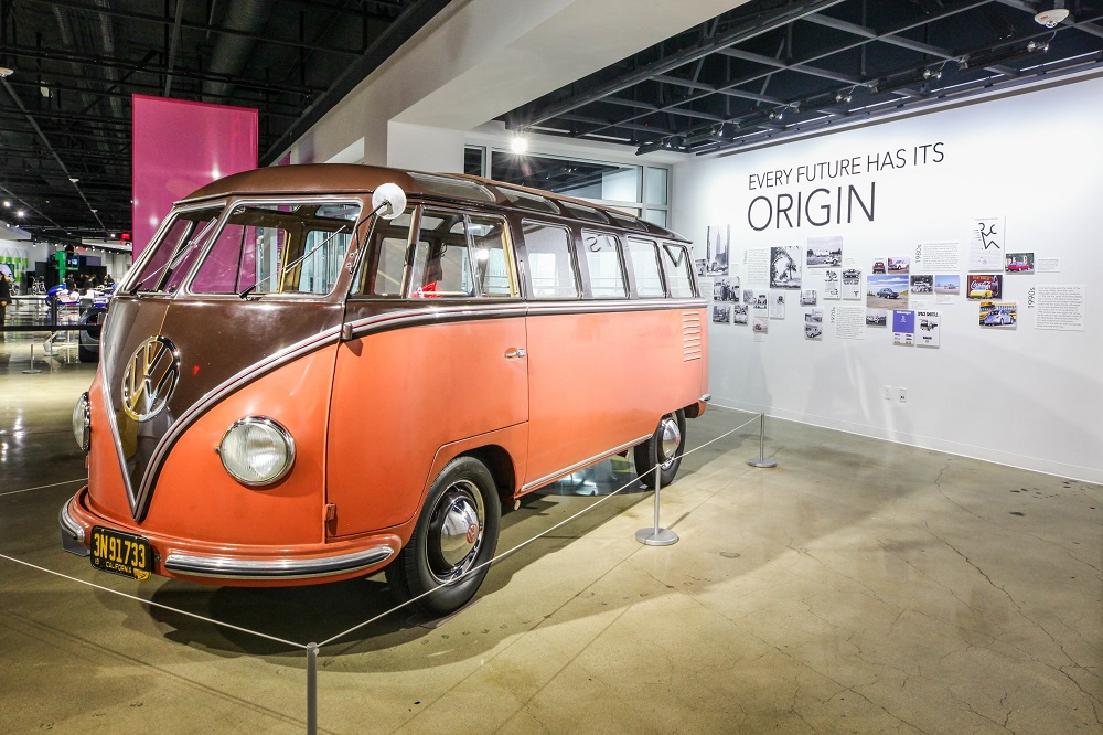 Petersen Museum VW Exhibit + van