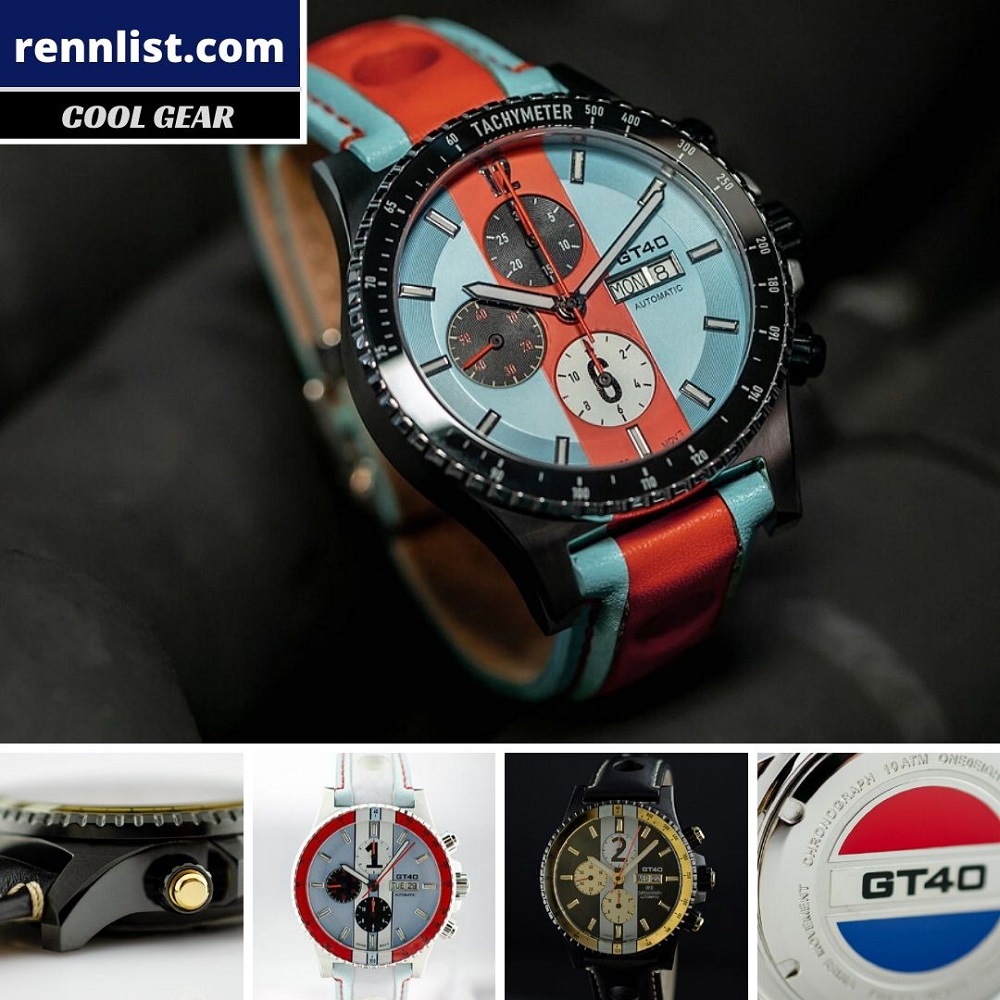 Highly Detailed GT40 Watches Celebrate Heroes of ‘Ford v Ferrari’