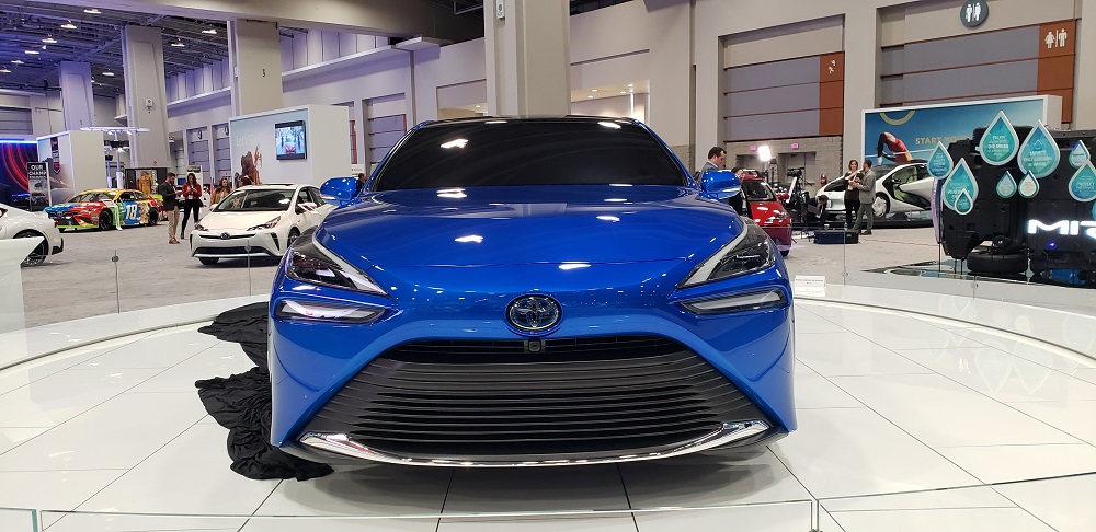 2021 Toyota Mirai prototype + Washington Auto Show