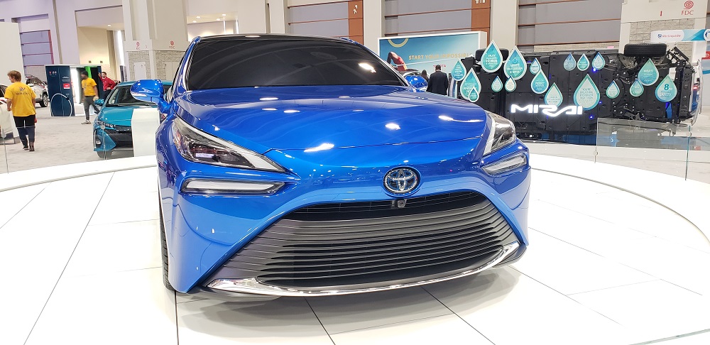 2021 Toyota Mirai prototype + Washington Auto Show