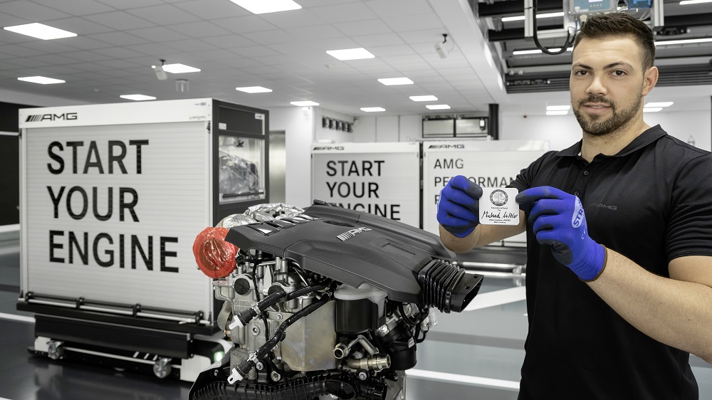 AMG Handcrafted Engine Production M139 Engine