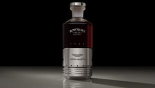 Black Bowmore Aston Martin DB5 Whisky