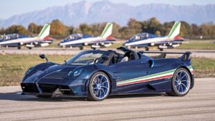 Pagani Introduces 829 Horsepower Huayra Tricolore