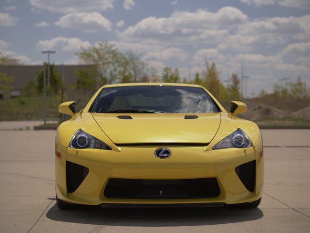 Lexus LFA For Sale With Only 72 Miles On The Odometer