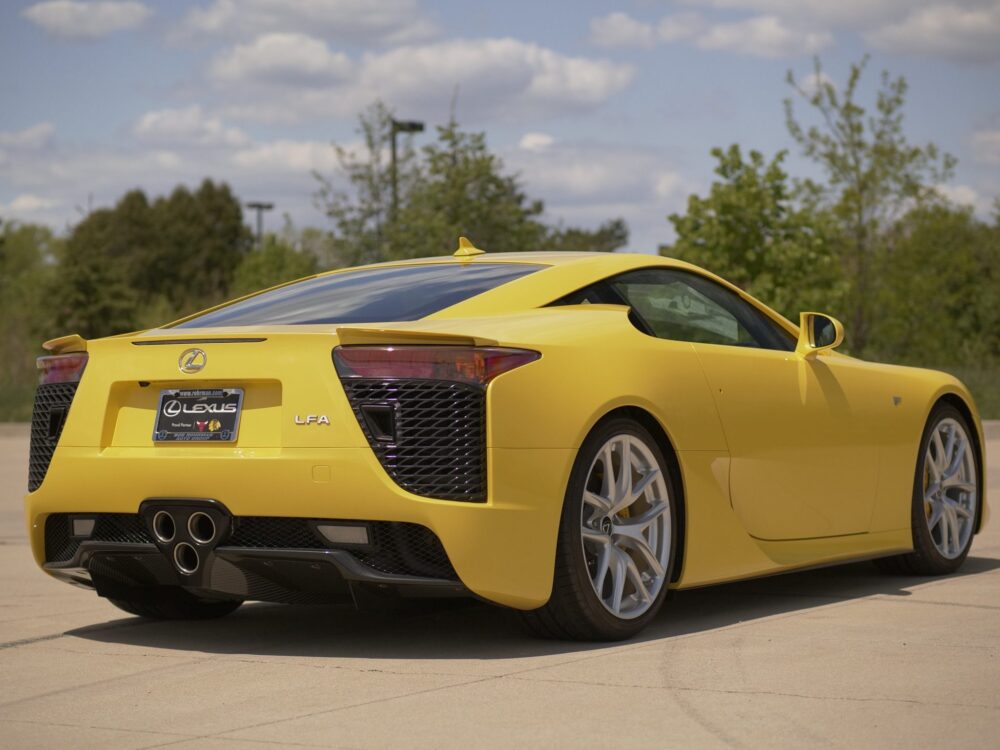 2012 Lexus LFA with only 72 original miles