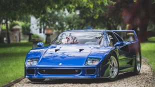 ‘BLU’ Ferrari F40: Sacrilegious or Stunning?