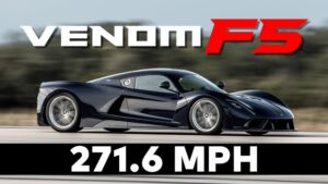 Venom F5 Hits 271.6 MPH During Testing