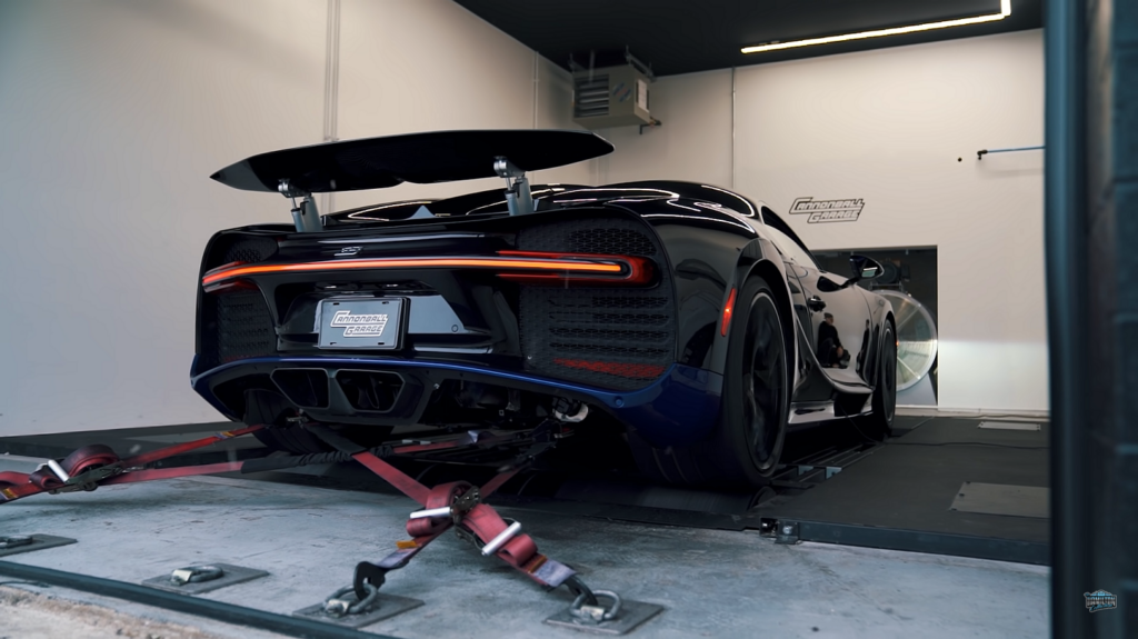 Bugatti Chiron dyno pulls are a sight to behold. 
